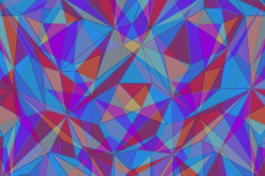 vektör çizim Tasarım renkli üçgen arka plan