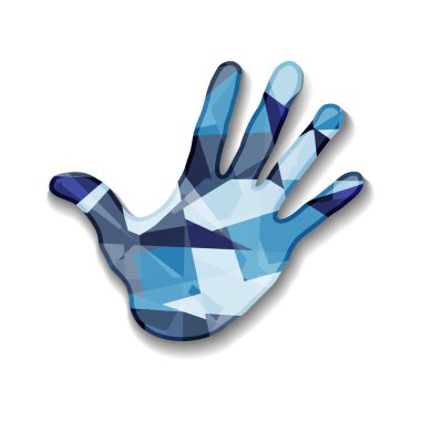 vektör çizim Tasarım renkli el