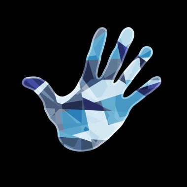 vektör çizim Tasarım renkli el