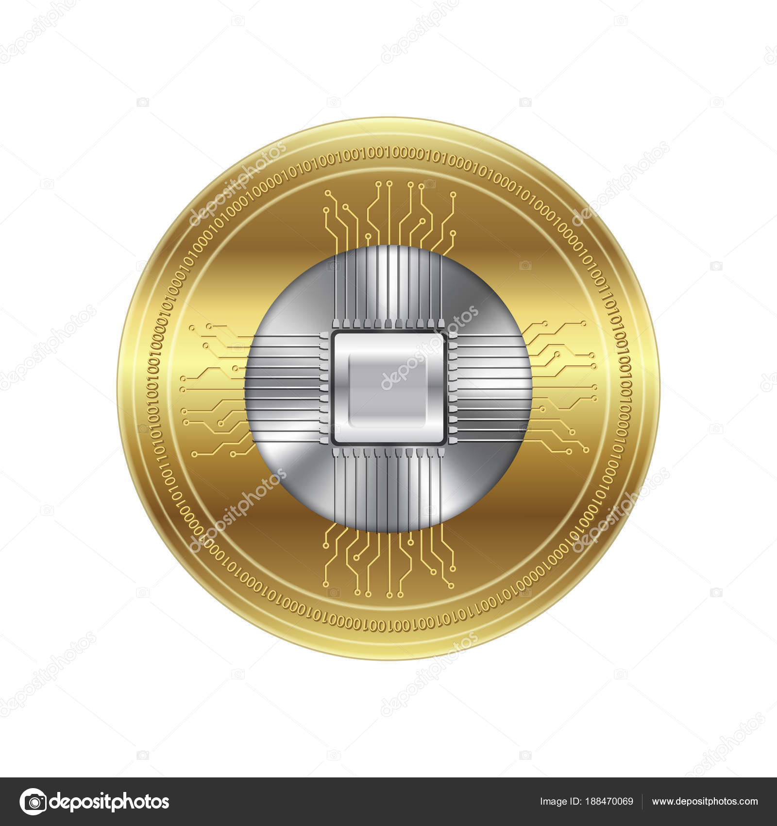 crypto coin graphic