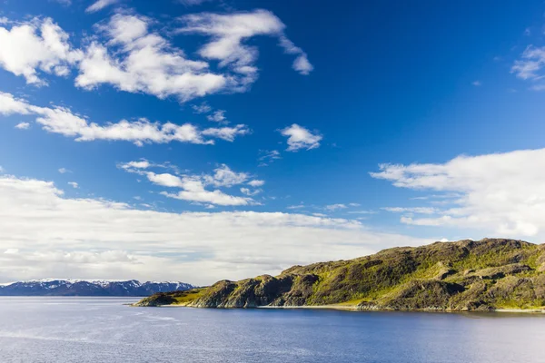 Piękny widok z północnej Norwegii w pobliżu Alta — Zdjęcie stockowe