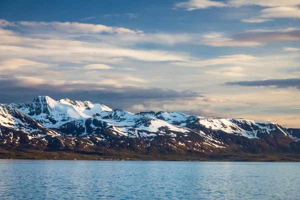 Hermosa vista del norte de Noruega cerca de Alta —  Fotos de Stock