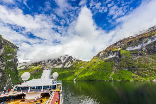 ガイランゲル フィヨルド、ノルウェーの美しい景色 — ストック写真