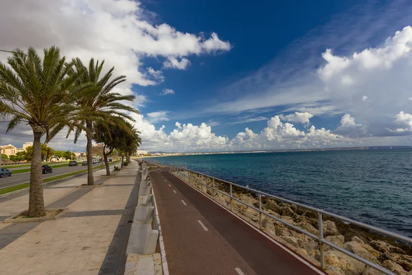 Bela vista da cidade de Maiorca, Ilhas Baleares — Fotografia de Stock