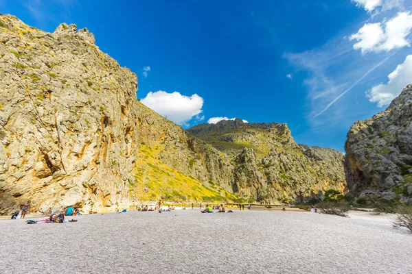 Belle vue sur Sa Calobra sur l'île de Majorque, Espagne — Photo