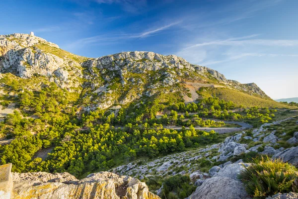 Schöne Aussicht auf Cap de Formentor, Mallorca, Spanien — Stockfoto