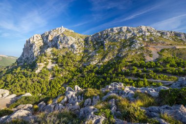 Güzel manzarasına Cap de Formentor, Mallorca, İspanya