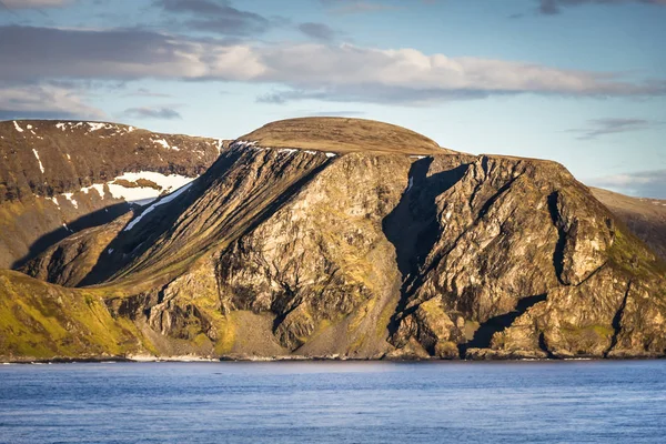 Bela vista do norte da Noruega perto de Alta — Fotografia de Stock