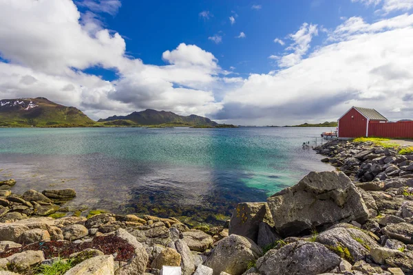 Vacker utsikt över Lofotens öar i Norge — Stockfoto