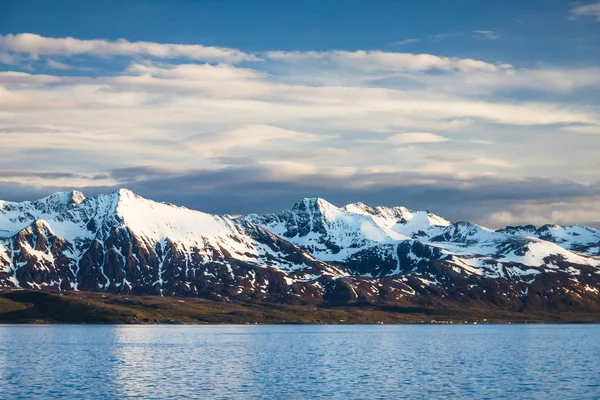 Belle vue sur le nord de la Norvège près d'Alta — Photo