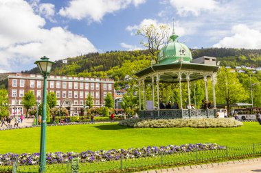 Güzel kenti Bergen, Norveç