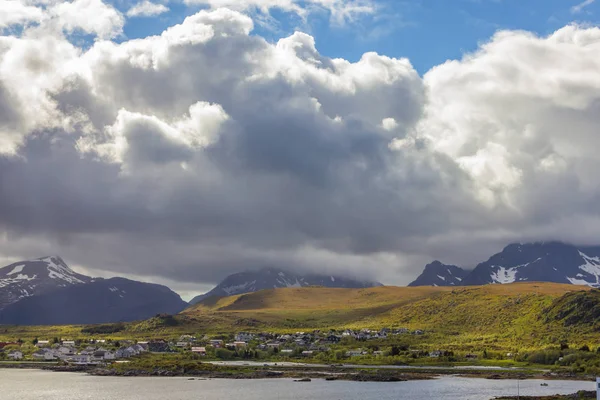 Hermosa vista de las islas Lofoten en Noruega —  Fotos de Stock