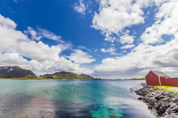 Bella vista sulle Isole Lofoten in Norvegia — Foto Stock