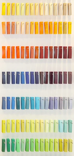Kolor próbek płytek — Zdjęcie stockowe