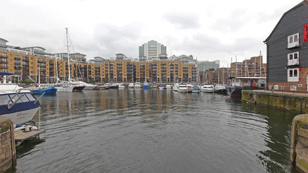 St Katharine Dock Londra — Stok fotoğraf