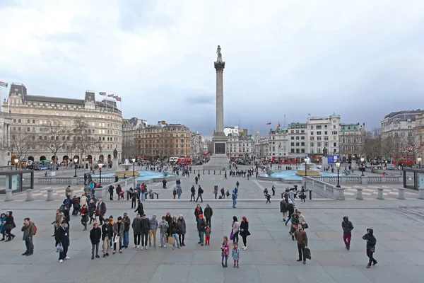 特拉法加广场伦敦 — 图库照片