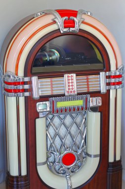 Retro tarzı müzik kutusu müzik