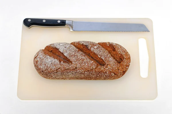 Pane e coltello — Foto Stock