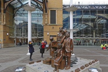 Kindertransport anıt Londra