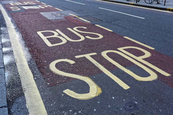 Bus Stop Sign — Stock Photo, Image