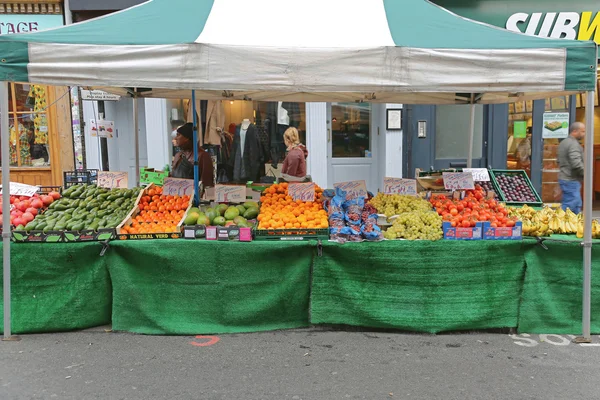 Street Market Ziegelgasse London — Stockfoto