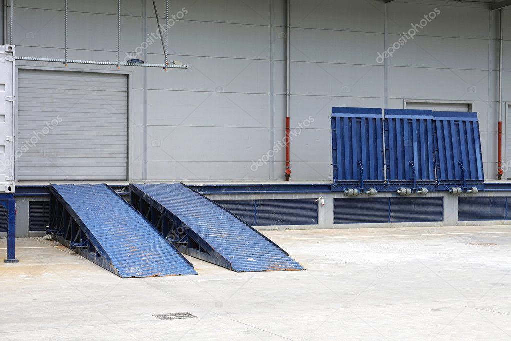 Dock Ramp at Warehouse