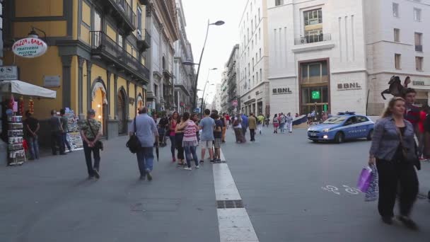 Улица Виа Тиндо — стоковое видео