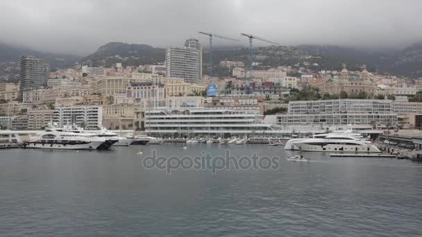 Порт Еркюль Монако — стокове відео