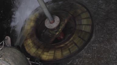 Su çarkı döndürme