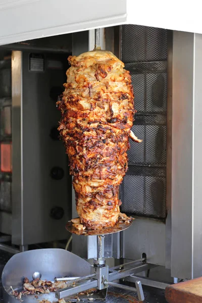 Schweinsbraten-Gyros — Stockfoto