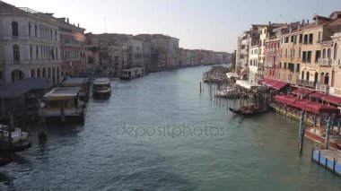 Grand Canal Venedik kış günü