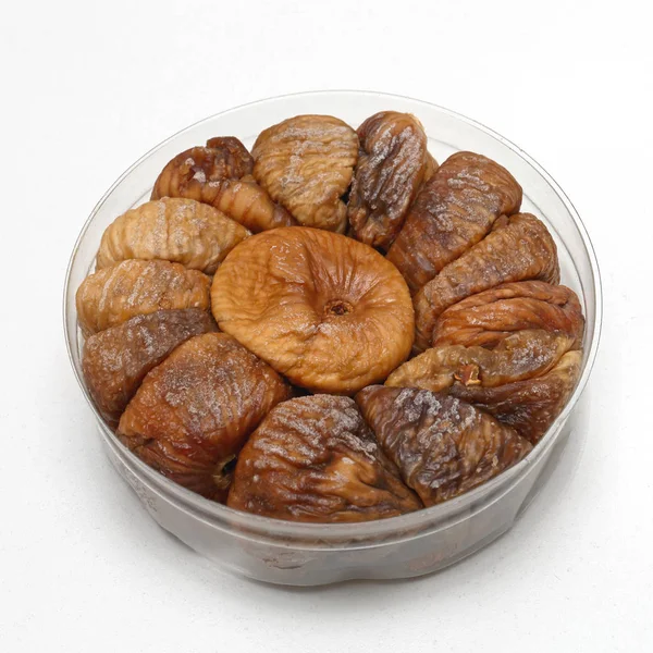 Dry Figs in Box — Stock Photo, Image