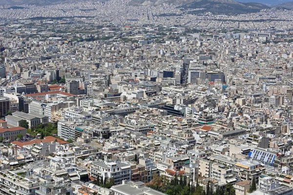 Atenas Grécia Aerial — Fotografia de Stock
