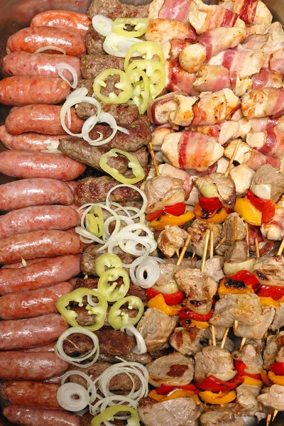 Grilled Mix Meat — Stock Photo, Image
