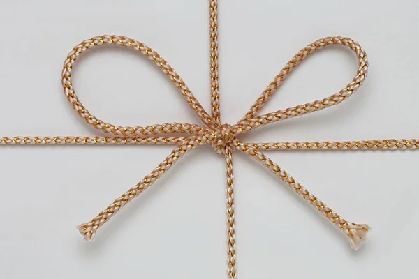 Gouden String Bow — Stockfoto