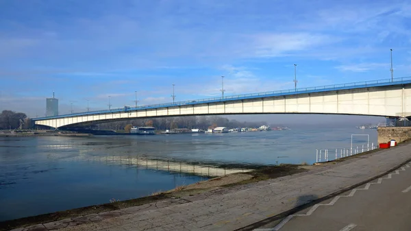 Branko most Belgrad — Zdjęcie stockowe
