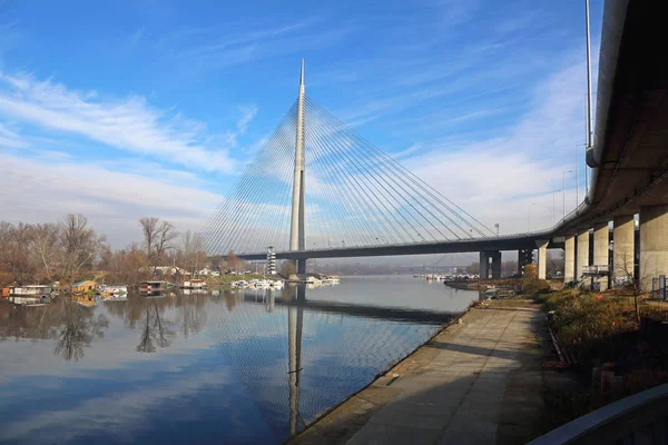 Belgrader Brücke — Stockfoto