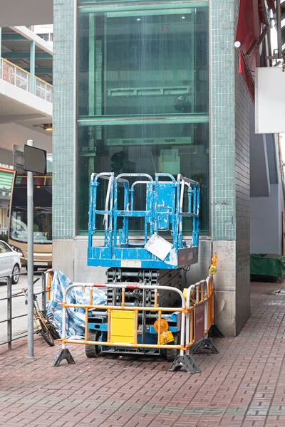 Scissor Lift Crane — Stockfoto