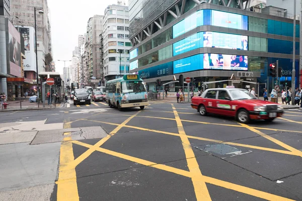 Intersección de Mong Kok — Foto de Stock