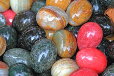 Mermer yumurta dekor