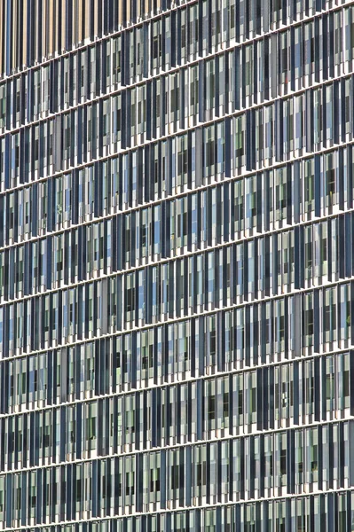 Edificio de aletas azules — Foto de Stock