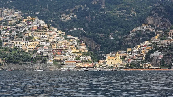 Positano denizden — Stok fotoğraf