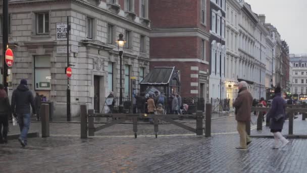 Covent garden Londra — Stok video