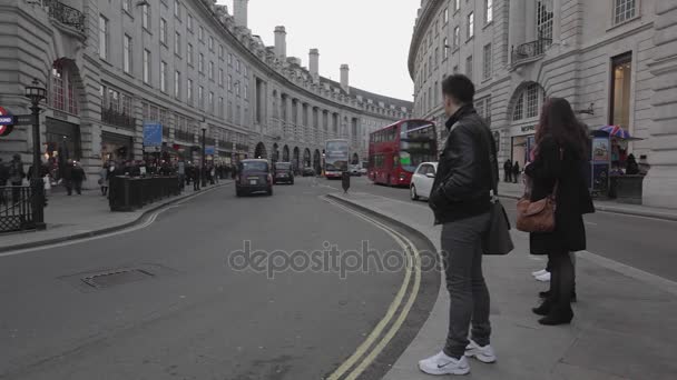 リージェント ・ ストリート ロンドン — ストック動画