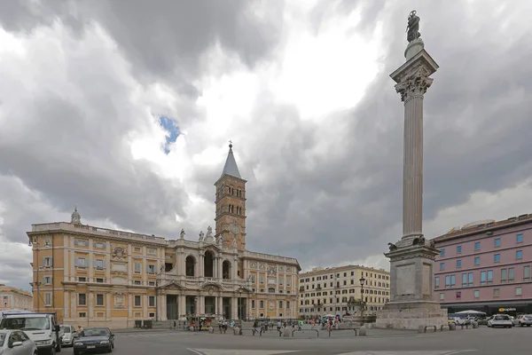 Bazilika Santa Maria Maggiore Roma — Stok fotoğraf