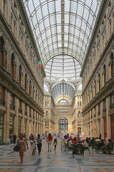 Galleria Umberto I Nápoly — Stock Fotó