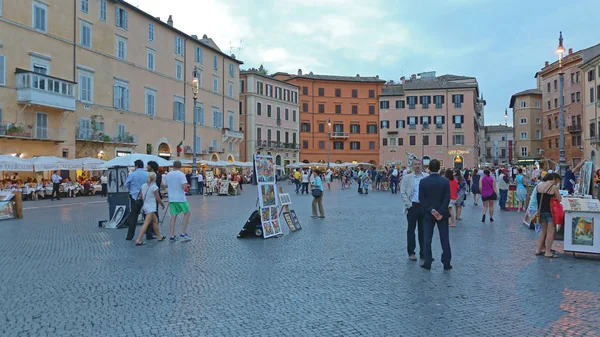 Navona cuadrado roma — Foto de Stock