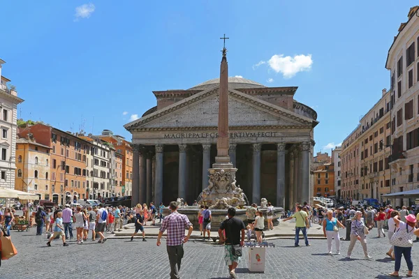 Pantheon Rome Italië — Stockfoto