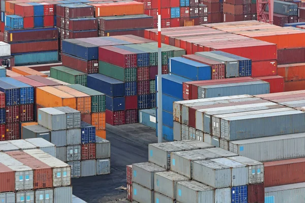 Cargo Terminal Containers — Stock Photo, Image