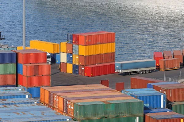 Container Sea Port — Stock Photo, Image